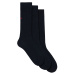 Hugo Boss 3 PACK - pánske ponožky HUGO 50493253-401 43-46