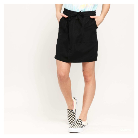 Urban Classics Ladies Viscose Twill Skirt Black