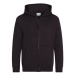 Just Hoods Detská mikina na zips JH050J Jet Black