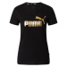 PUMA Funkčné tričko 'Essentials+'  zlatá / čierna