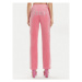 Juicy Couture Teplákové nohavice Tina JCAPW045 Ružová Regular Fit