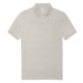 B&amp;C Unisex polo tričko PU426 Heather Grey Fog