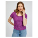 Tričká s krátkym rukávom pre ženy ORSAY - fialová