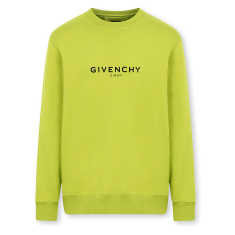 GIVENCHY Logo Fluo Yellow mikina