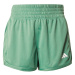 ADIDAS PERFORMANCE Športové nohavice 'PACER'  zelená / biela
