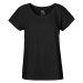 Neutral Dámske tričko Loose Fit z organickej Fairtrade bavlny - Čierna