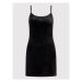 Juicy Couture Každodenné šaty Margot JCBE122003 Čierna Slim Fit