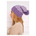 Milano fleecová čiapka K203 purple melange+light purple UNI