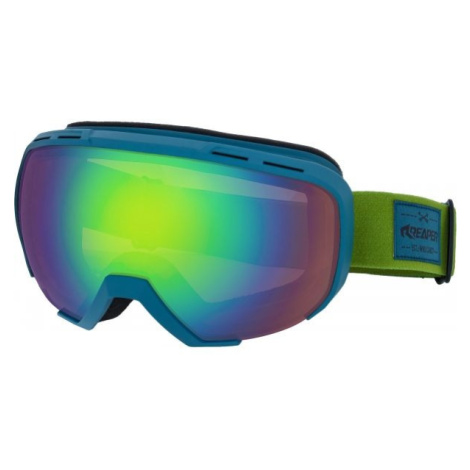 Reaper SOLID Snowboardové okuliare, tyrkysová, veľkosť