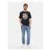 Jack&Jones Tričko Chill 12248072 Tmavomodrá Standard Fit