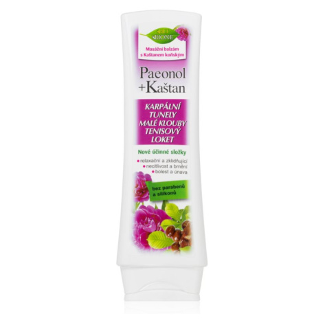 Bione Cosmetics Paeonol + Kaštan relaxačný masážny balzam