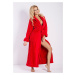 Dámske oblečenie DKaren DKaren_Long_Housecoat_Eliza_Red