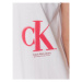 Calvin Klein Jeans Každodenné šaty J20J221484 Biela Regular Fit