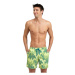 Pánske plavky ARENA MENS BEACH BOXER ALLOVER-610-soft green multi