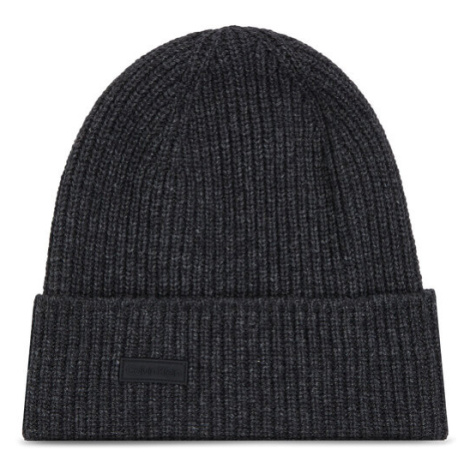 Calvin Klein Čiapka Daddy Wool Beanie K50K510984 Sivá