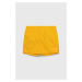 Detské plavkové šortky Guess žltá farba