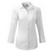 MALFINI Dámska košeľa s trojštvrťovým rukávom Style - Biela