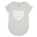 LEVI'S T-Shirt  sivá melírovaná / svetlooranžová / svetlomodrá