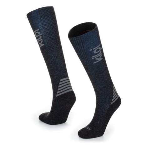 Ski socks KILPI PEROSA-U black/blue