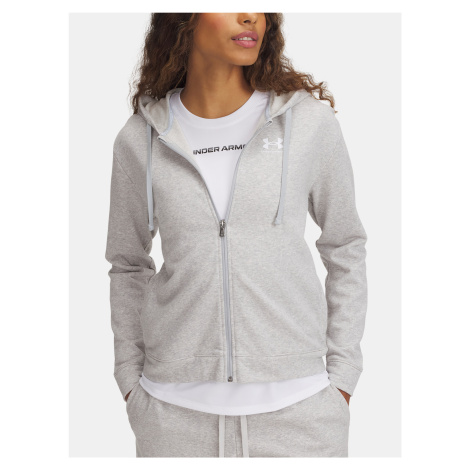 Mikina Under Armour Rival Terry FZ Wmn Grey
