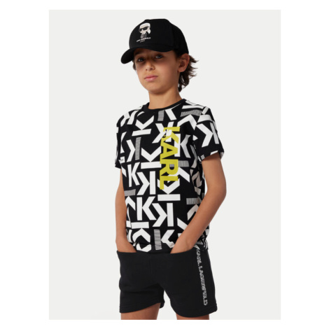 Karl Lagerfeld Kids Športové kraťasy Z30025 D Čierna Regular Fit