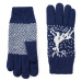 Art Of Polo Unisex's Gloves rk18609 Navy Blue