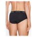 Calvin Klein Underwear Súprava 5 kusov slipových nohavičiek 000NB2876A Čierna