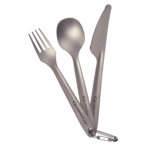 Príbor LifeVenture Superlight Titanium Cutlery Set