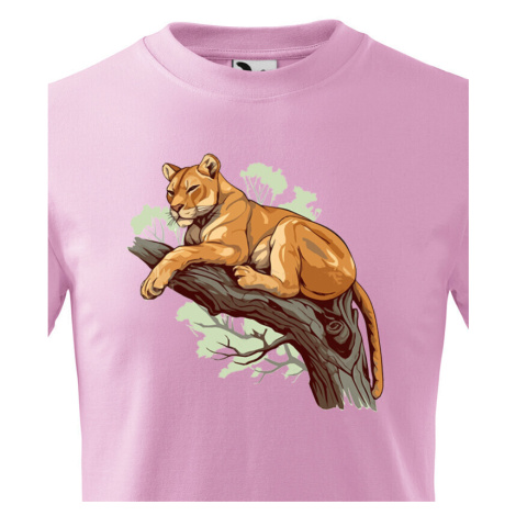 Detské tričko Puma - tričko pre milovníkov zvierat