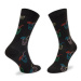 Happy Socks Súprava 2 párov vysokých dámskych ponožiek XHAV02-0200 Žltá