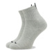 Puma Súprava 2 párov kotníkových ponožiek dámskych Women Heart Short Sock 2P 938020 Sivá