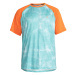 Spyder Funkčné tričko  modrá / oranžová / biela