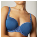 3D SPACER MOULDED PADDED BRA 131343 Denim blue(584) - Simone Perele