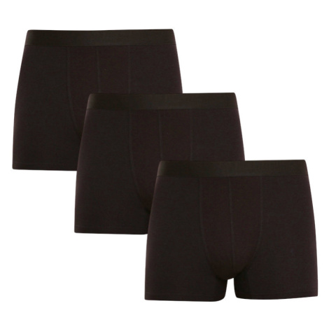 3PACK men's boxers Nedeto black