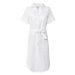 esmara® Dámske ľanové maxi šaty (biela)
