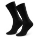 Tenké hladké pánske ponožky k obleku 056