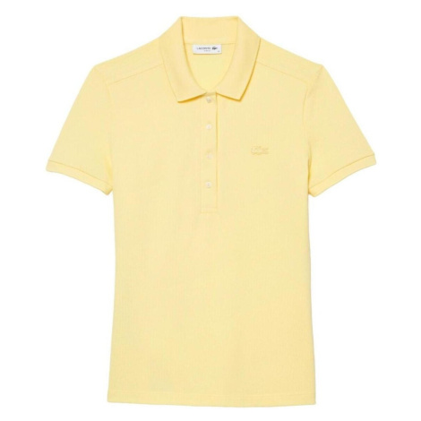 Lacoste  -  Tričká s krátkym rukávom Žltá