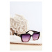 Women's Sunglasses with Decorative Details: UV400 - Black/Brown