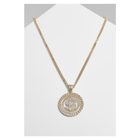 Dollar Diamond Necklace Gold Urban Classics