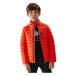 Chlapčenská bunda 4F JUNIOR DOWN JACKET-JAW23TDJAM220-70S-ORANGE