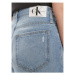 Calvin Klein Jeans Džínsové šortky J20J222803 Modrá Mom Fit