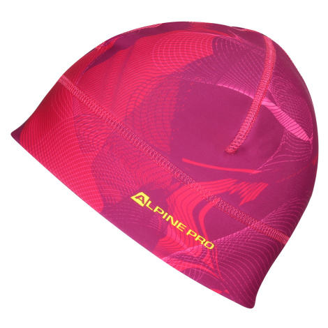 Sports quick-drying cap ALPINE PRO MAROG cabaret variant pa