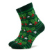 Rainbow Socks Súprava 2 párov vysokých detských ponožiek Xmas Socks Balls Kids Gift Pak 2 Farebn