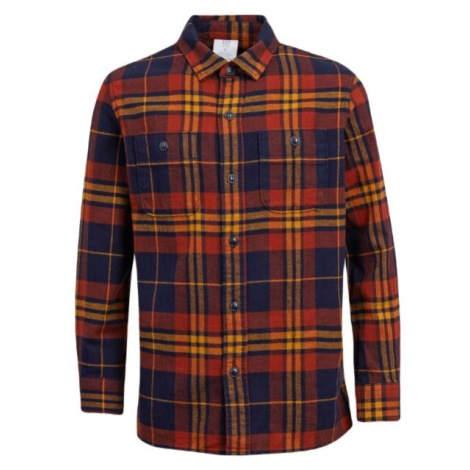 GAP LS FLANNEL Chlapčenská košeľa, červená, veľkosť