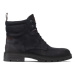 Tommy Hilfiger Čižmy Elevated Padded Suede Boot FM0FM03778 Tmavomodrá