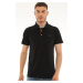 T8582 DEWBERRY MEN'S T-SHIRT-BLACK