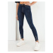 Women's denim trousers CANOS, navy blue Dstreet