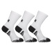 3PACK ponožky Under Armour bielé (1379521 100)