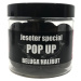 Lk baits pop up boilies jeseter special 18 mm 200 ml - beluga halibut