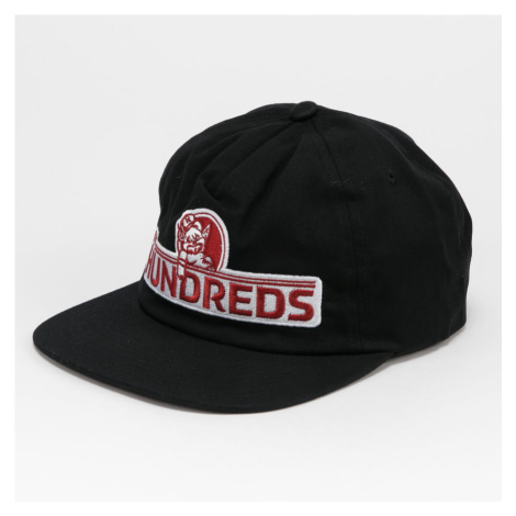 The Hundreds Pan Snapback čierna / červená univerzální